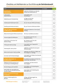 Betriebsratswahl Checkliste Termine 3