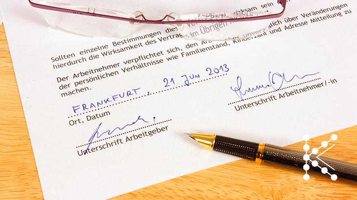 Änderungen des Arbeitsvertrages