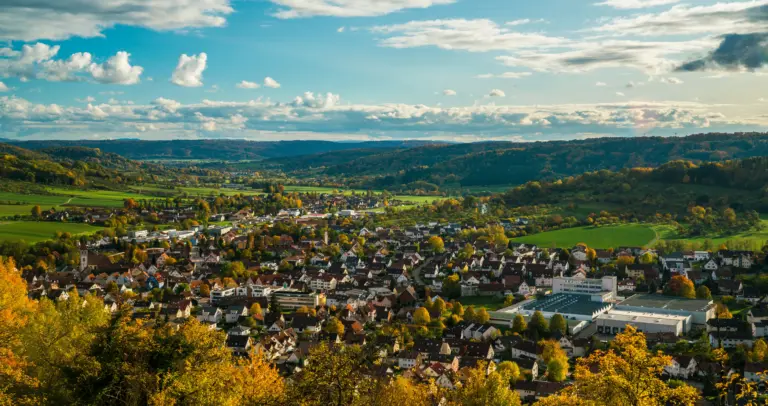 Seminarstandort in Baden-Württemberg für Betriebsräte - Blick auf Rudersberg