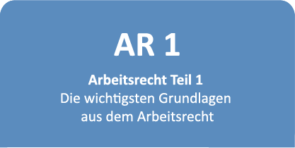 Bildungsplan Teil Arbeitsrecht - Arbeitsrecht 1