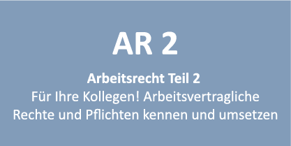 Bildungsplan Teil Arbeitsrecht - Arbeitsrecht 2