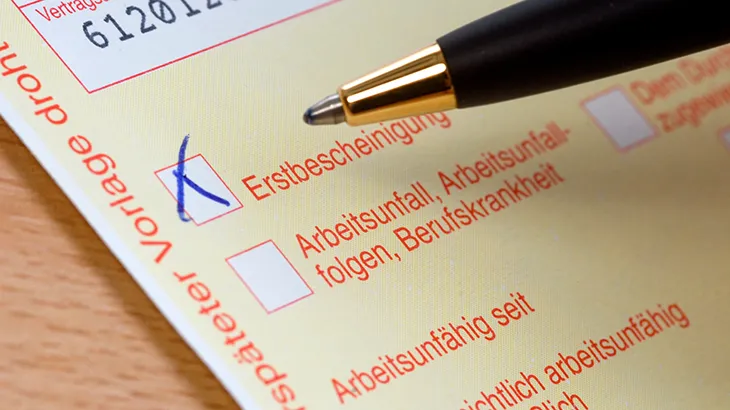Krankenschein bei Kinderwunsch
