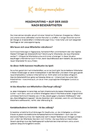 Whitepaper Headhunting
