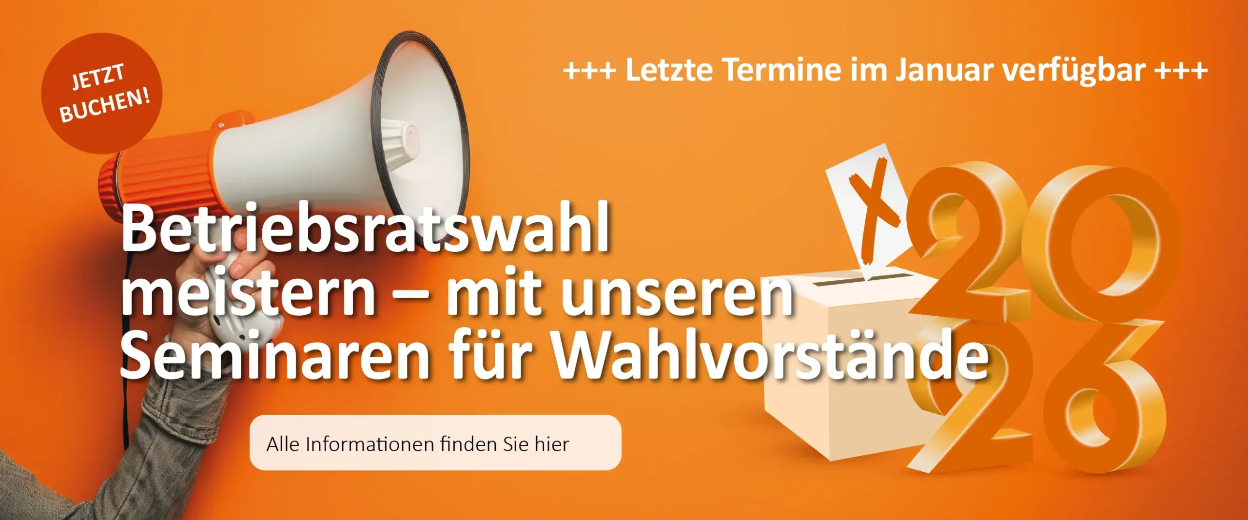 Seminare für den Wahlvorstand Betriebsratswahl 2026