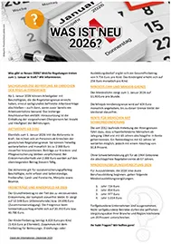 Was ist neu 2026 - Aushang für Betriebsräte und Personalräte