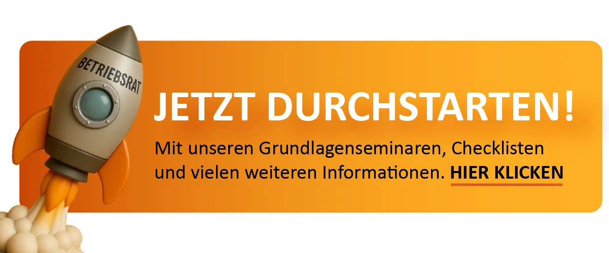 Neu im Betriebsrat - hier klicken für alle Informationen zum Start in das neue Amt!