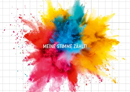 Postkarte zur JAV-Wahl_Meine Stimme zählt